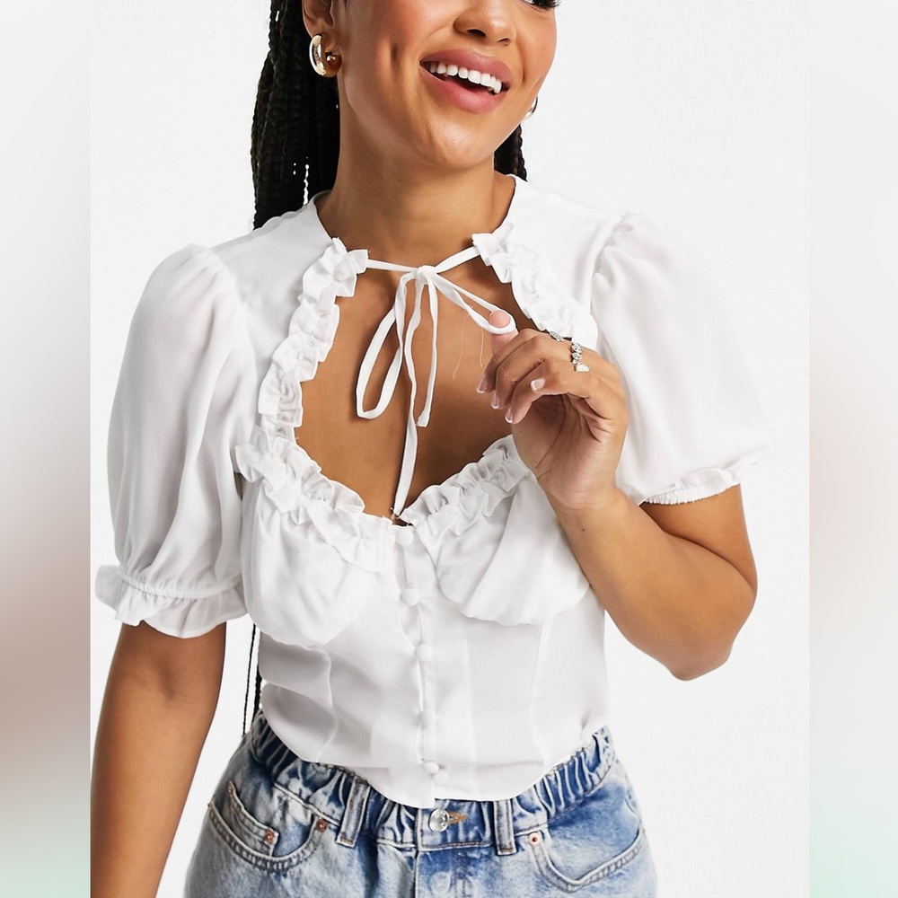 ASOS white top